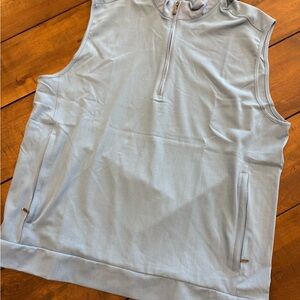 Ashworth Light Blue Zip-Up Top